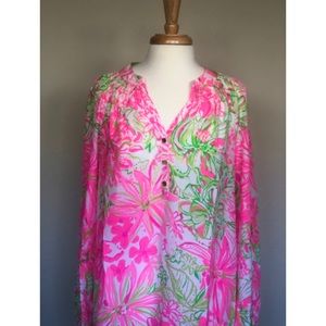 Lilly Pulitzer Elsa Silk top, NWT